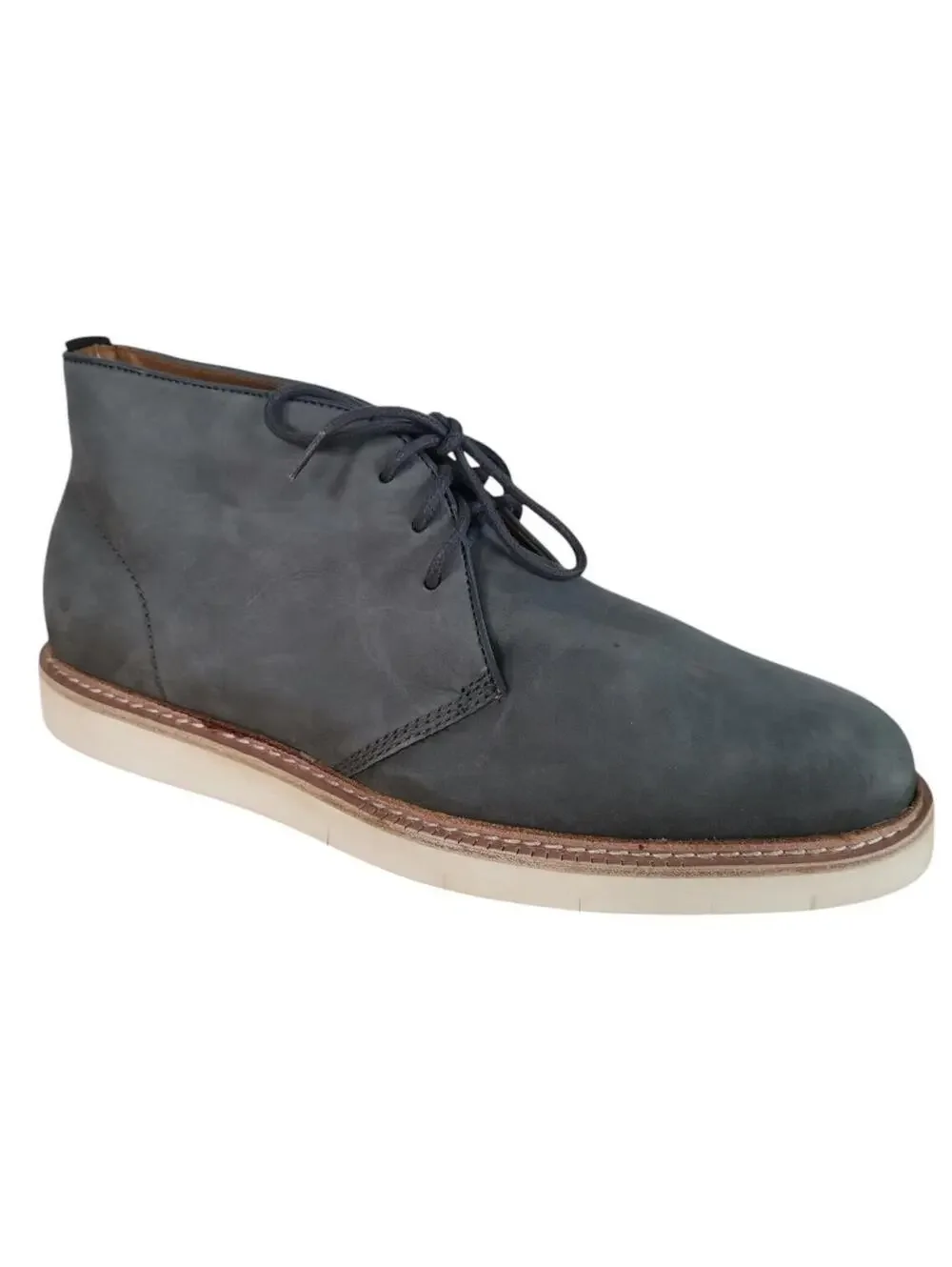 Cole Haan Tanner‎ Chukka Leather Boots Magnetic Nubuck Men's Size 8M C26294 NWB